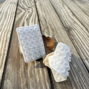 Frosted White Double Sided